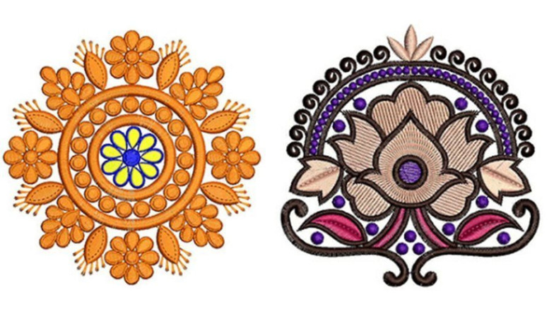 Best Flower Design For Embroidery