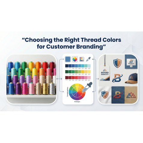 Choosing the Right Thread Colors for Customer Branding