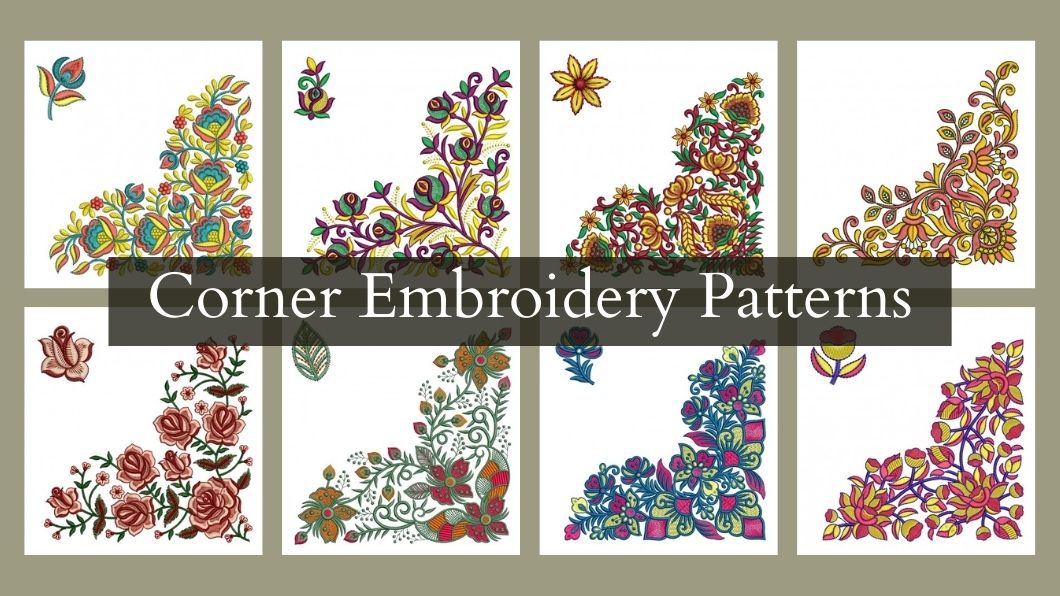 Corner Embroidery Patterns