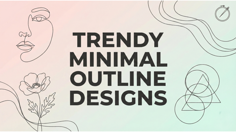How to Create Trendy Minimal Outline Designs Customers Love
