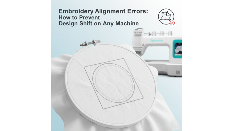 Embroidery Alignment Errors: How to Prevent Design Shift on Any Machine