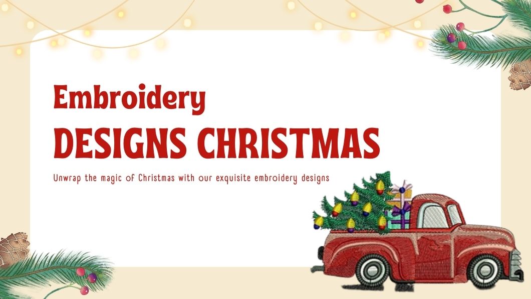 Embroidery Designs Christmas
