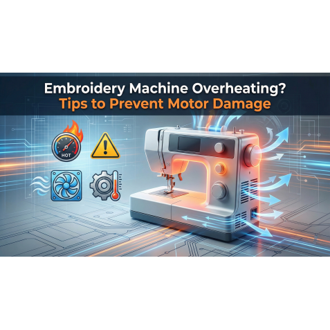 Embroidery Machine Overheating? Tips to Prevent Motor Damage