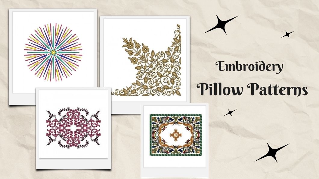 Embroidery Pillow Patterns
