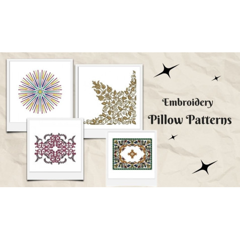 Embroidery Pillow Patterns