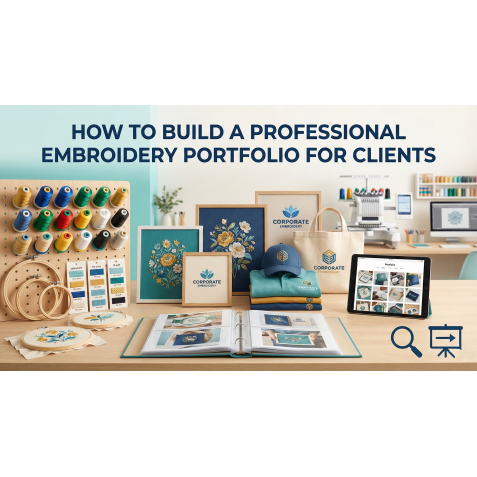 How to Build a Professional Embroidery Portfolio for Clients