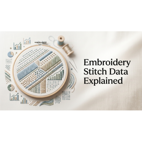  Embroidery Stitch Data Explained