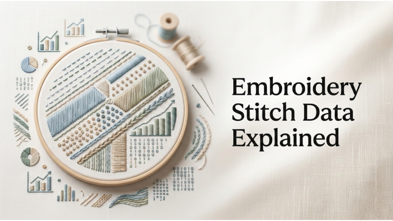  Embroidery Stitch Data Explained