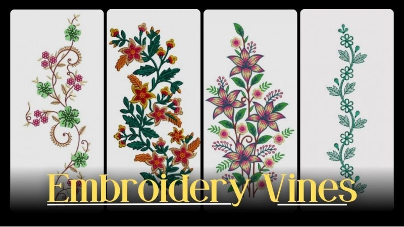 Embroidery Vines