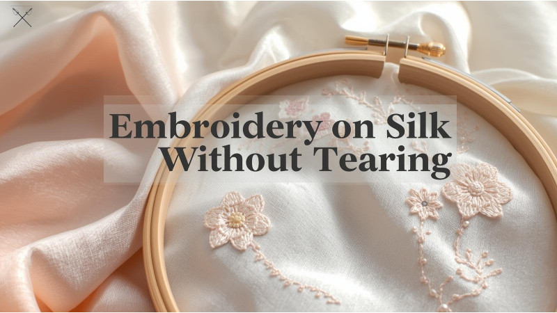 Best Techniques for Embroidery on Silk Without Tearing