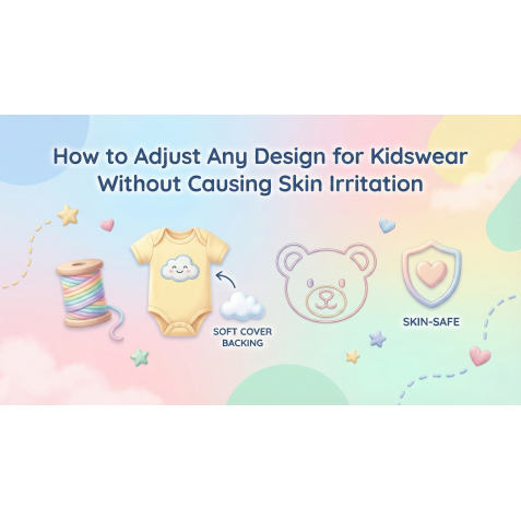 How to Adjust Any Design for Kidswear Without Causing Skin Irritation