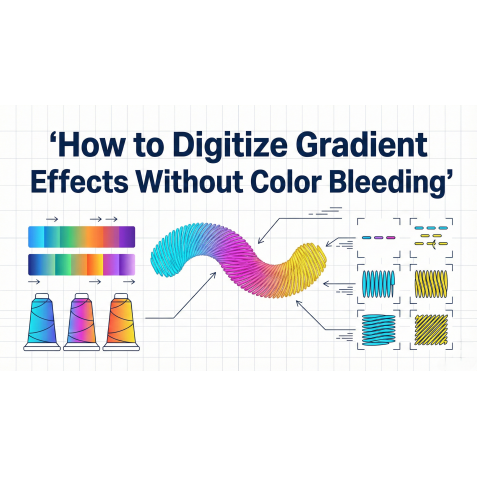 How to Digitize Gradient Effects Without Color Bleeding