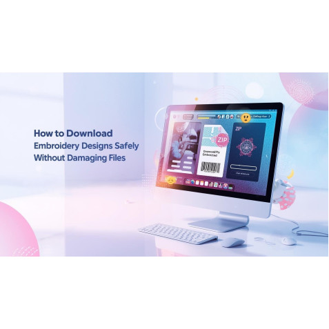 How to Download Embroidery Designs Safely Without Damaging Files