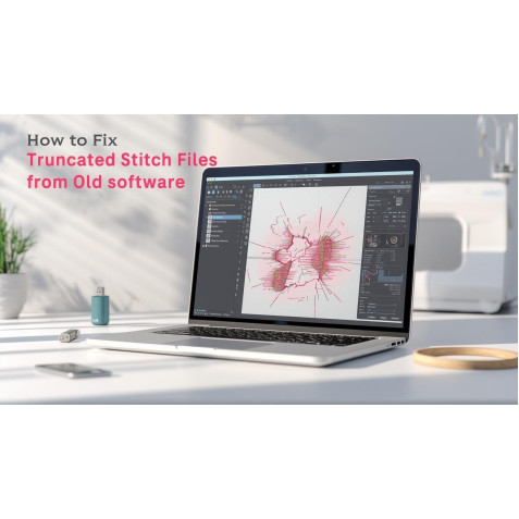 How to Fix Truncated Stitch Files from Old Software