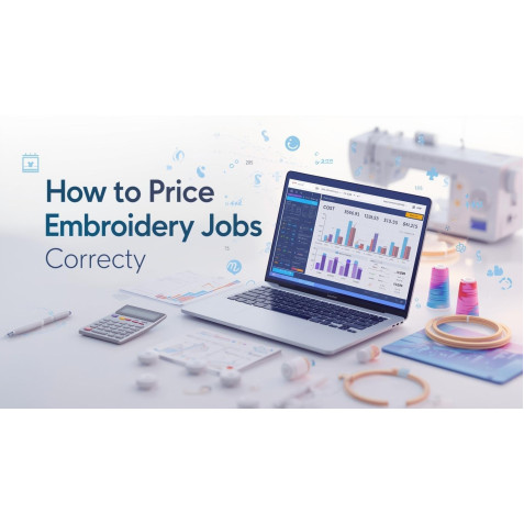 How to Price Embroidery Jobs Correctly (With Formula and Examples)