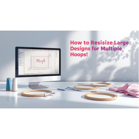 Artboard Too Small? How to Resize Large Designs for Multiple Hoops