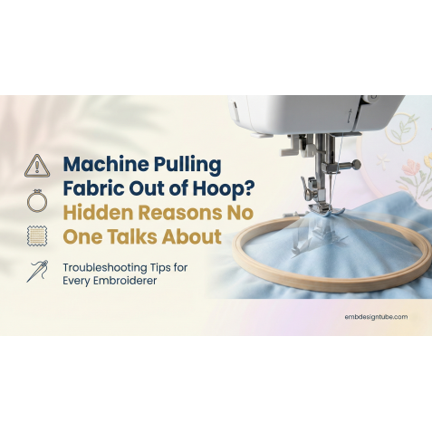 Machine Pulling Fabric Out of Hoop? Hidden Reasons No One Talks About