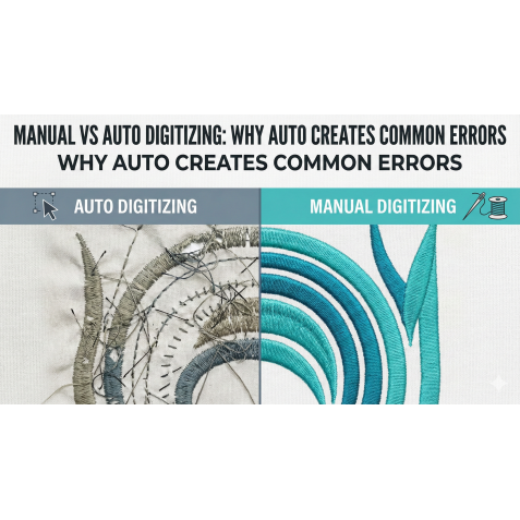 Manual vs Auto Digitizing: Why Auto Creates Common Errors