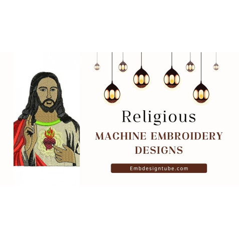 Religious Machine Embroidery Designs