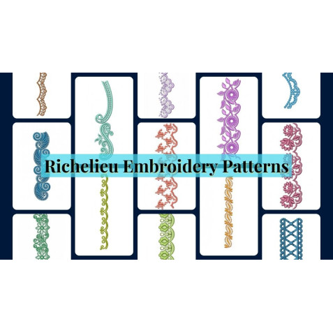 Richelieu Embroidery Patterns