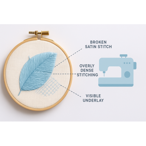Satin Stitches Breaking? How to Fix Density, Pull, and Underlay Problems