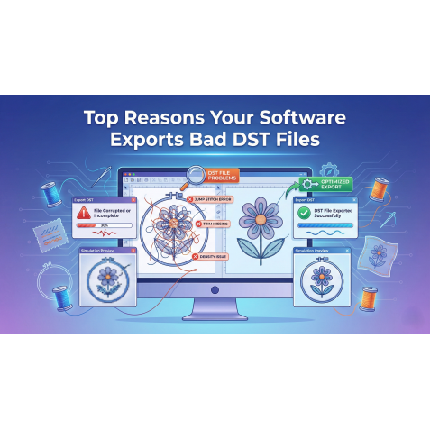 Top Reasons Your Software Exports Bad DST Files