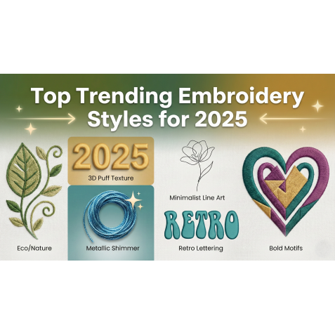 PostTop Trending Embroidery Styles for 2025