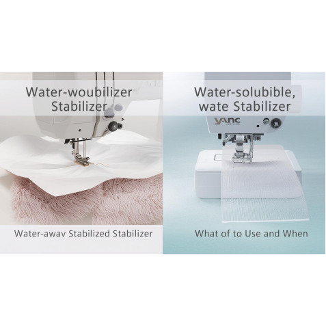 Water-Soluble vs Tear-Away Stabilizer: What to Use and When