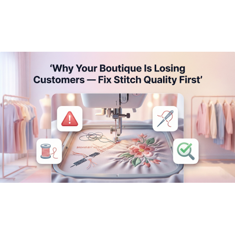 Why Your Boutique Is Losing Customers — Fixing Stitch Quality First
