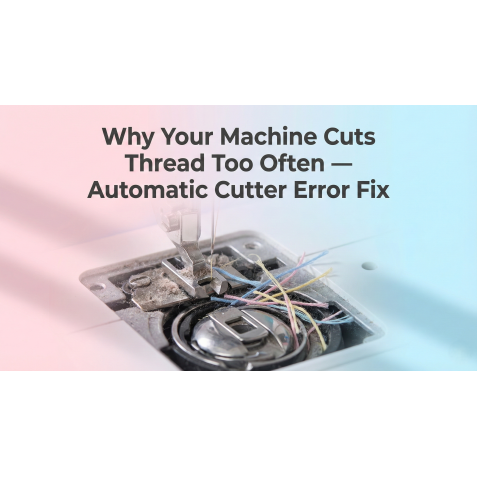 Why Your Machine Cuts Thread Too Often — Automatic Cutter Error Fix