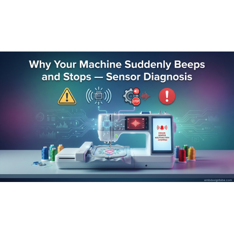 Why Your Machine Suddenly Beeps and Stops — Sensor Diagnosis