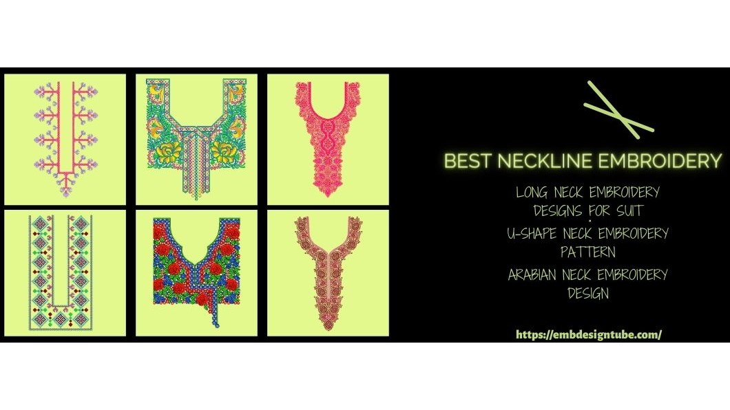 Best Neckline Embroidery Designs