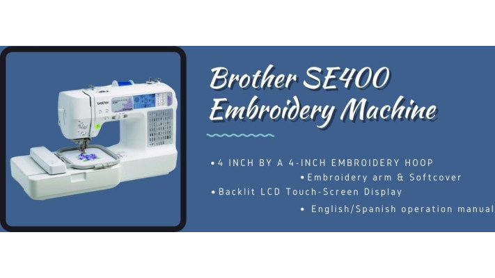 Brother SE400 Embroidery Machine