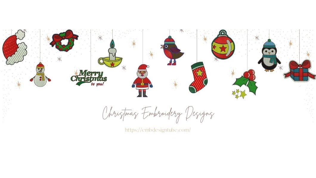 Christmas Embroidery Designs