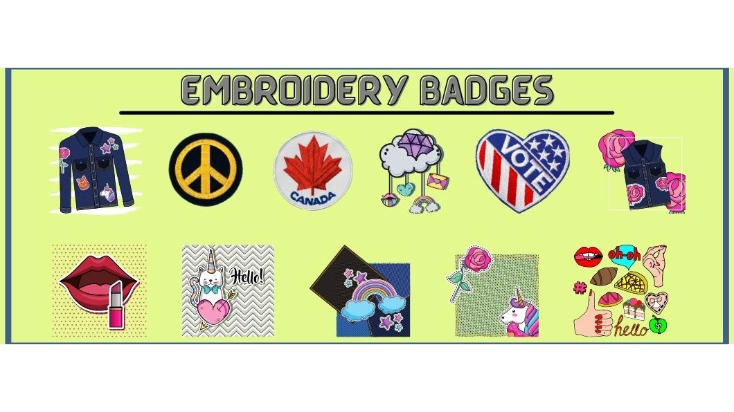 Order Custom Embroidery Badges Online