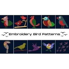 Embroidery Bird Patterns Embroidery Bird Patterns