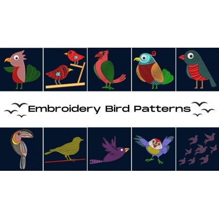 Embroidery Bird Patterns