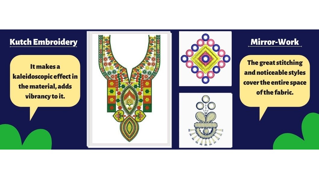 Types of Dress Embroidery Design