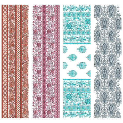 50 All Over Embroidery Designs | June 2021 Bulk Download