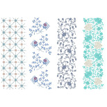50 All Over Embroidery Designs | June 2021 Bulk Download
