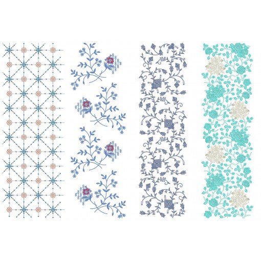 50 All Over Embroidery Designs | June 2021 Bulk Download 50 All Over Embroidery Designs | June 2021 Bulk Download