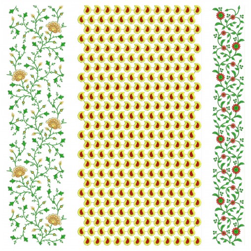 50 All Over Embroidery Designs | November 2020 Bulk Download
