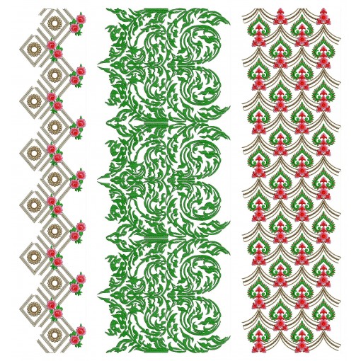 50 All Over Embroidery Designs | November 2020 Bulk Download