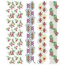 50 All Over Embroidery Designs | November 2020 Bulk Download