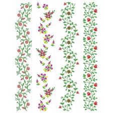 50 All Over Embroidery Designs | November 2020 Bulk Download