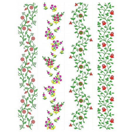 50 All Over Embroidery Designs | November 2020 Bulk Download