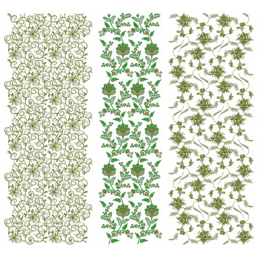 50 All Over Embroidery Designs | November 2020 Bulk Download