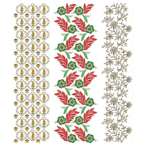 50 All Over Embroidery Designs | November 2020 Bulk Download