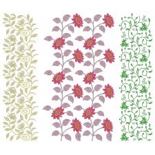 50 All Over Embroidery Designs | November 2020 Bulk Download