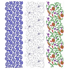 50 All Over Embroidery Designs | November 2020 Bulk Download